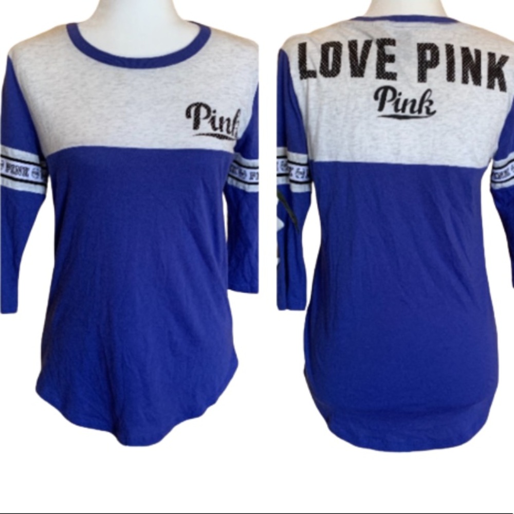 PINK Victoria’s Secret VS Top Size XS Love Pink Top Pull On Top Size XS.